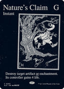 Image for Nature's Claim (0203) (203) (Secret Lair x MSCHF: The Zeta Set) (SLZ) - Magic: The Gathering