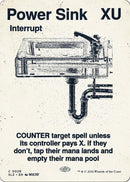Image for Power Sink (0028) (28) (Secret Lair x MSCHF: The Zeta Set) (SLZ) - Magic: The Gathering