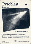 Image for Pyroblast (0066) (66) (Secret Lair x MSCHF: The Zeta Set) (SLZ) - Magic: The Gathering