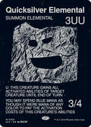 Image for Quicksilver Elemental (0150) (150) (Secret Lair x MSCHF: The Zeta Set) (SLZ) - Magic: The Gathering