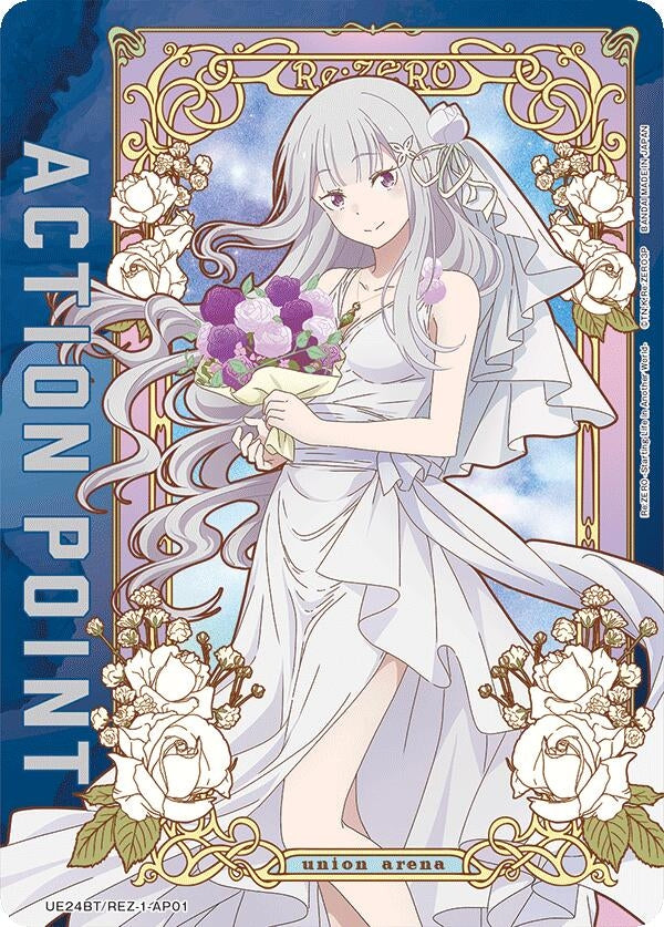 Image for Action Point Card (AP01) (UE24BT/REZ-1-AP01) (UE24BT: Re:ZERO -Starting Life in Another World-) (UE24BT) - Union Arena