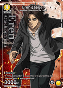 Image for Eren Jaeger (021) (U*) (UEX07BT/AOT-2-021) (UEX07BT: Attack on Titan Vol. 2) (UEX07BT) - Union Arena