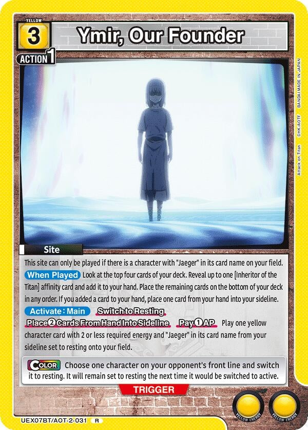 Image for Ymir, Our Founder (UEX07BT/AOT-2-031) (UEX07BT: Attack on Titan Vol. 2) (UEX07BT) - Union Arena