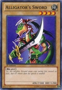 Alligators Sword (LCJW-EN012) [LC04]