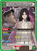 Image for Pieck Finger (Cart Titan) (UEX07BT/AOT-2-056) (UEX07BT: Attack on Titan Vol. 2) (UEX07BT) - Union Arena
