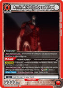 Image for Armin Arlelt (Colossal Titan) (069) (UEX07BT/AOT-2-069) (UEX07BT: Attack on Titan Vol. 2) (UEX07BT) - Union Arena