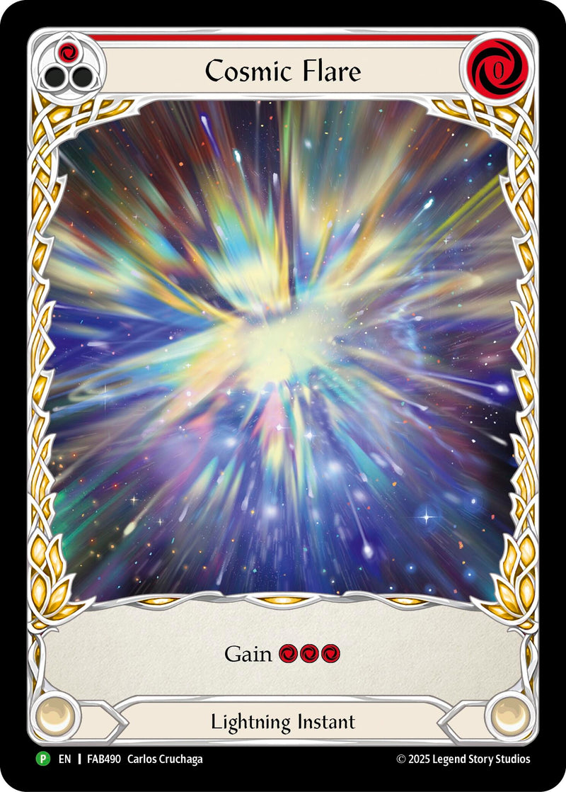 Image for Cosmic Flare - FAB490 (FAB490) (Flesh and Blood: Promo Cards) (PR) - Flesh and Blood TCG