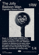 Image for The Jolly Balloon Man (0212) (212) (Secret Lair x MSCHF: The Zeta Set) (SLZ) - Magic: The Gathering