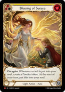 Image for Blessing of Suraya (Extended Art) (IAR258) (Usurp the Shadow Throne) (IAR) - Flesh and Blood TCG