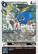 Image for Thundermon (EX13-053 C) (Chivalrous XIII) (EX-13) - Digimon Card Game