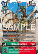 Image for Breakdramon (EX13-044 R) (Chivalrous XIII) (EX-13) - Digimon Card Game