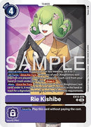 Image for Rie Kishibe (EX13-074 U) (Chivalrous XIII) (EX-13) - Digimon Card Game