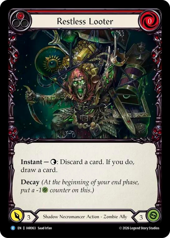 Image for Restless Looter (IAR063) (Usurp the Shadow Throne) (IAR) - Flesh and Blood TCG