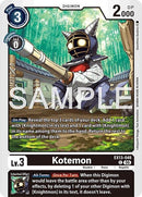 Image for Kotemon (EX13-048 C) (Chivalrous XIII) (EX-13) - Digimon Card Game