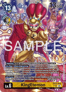 Image for KingEtemon (Alternate Art) (EX13-035 SR) (Chivalrous XIII) (EX-13) - Digimon Card Game