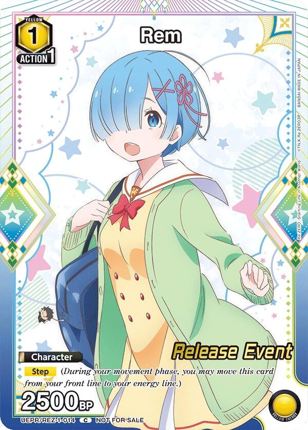 Image for Rem (014) (Release Event Participation) (UEPR/REZ-1-014) (UE24BT: Re:ZERO -Starting Life in Another World- Release Event Cards) (UE24BT_RE) - Union Arena
