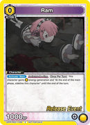 Image for Ram (006) (UEPR/REZ-1-006) (UE24BT: Re:ZERO -Starting Life in Another World- Release Event Cards) (UE24BT_RE) - Union Arena