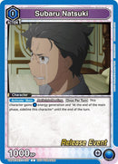 Image for Subaru Natsuki (037) (UEPR/REZ-1-037) (UE24BT: Re:ZERO -Starting Life in Another World- Release Event Cards) (UE24BT_RE) - Union Arena