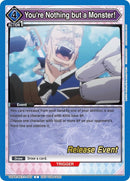 Image for You're Nothing but a Monster! (UEPR/REZ-1-065) (UE24BT: Re:ZERO -Starting Life in Another World- Release Event Cards) (UE24BT_RE) - Union Arena