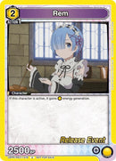 Image for Rem (016) (UEPR/REZ-1-016) (UE24BT: Re:ZERO -Starting Life in Another World- Release Event Cards) (UE24BT_RE) - Union Arena