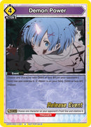Image for Demon Power (UEPR/REZ-1-031) (UE24BT: Re:ZERO -Starting Life in Another World- Release Event Cards) (UE24BT_RE) - Union Arena
