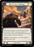 Image for Rise to the Challenge (Blue) (IAR052) (Usurp the Shadow Throne) (IAR) - Flesh and Blood TCG