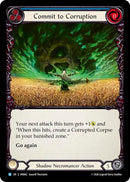 Image for Commit to Corruption (Blue) (IAR062) (Usurp the Shadow Throne) (IAR) - Flesh and Blood TCG