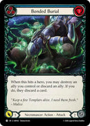 Image for Bonded Burial (Blue) (IAR102) (Usurp the Shadow Throne) (IAR) - Flesh and Blood TCG