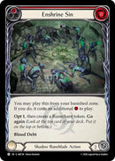 Image for Enshrine Sin (Red) (IAR138) (Usurp the Shadow Throne) (IAR) - Flesh and Blood TCG