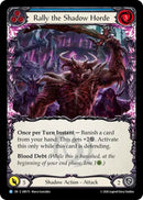 Image for Rally the Shadow Horde (Blue) (IAR173) (Usurp the Shadow Throne) (IAR) - Flesh and Blood TCG