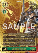 Image for Leopardmon (Rare Pull) (EX13-043 SR) (Chivalrous XIII) (EX-13) - Digimon Card Game