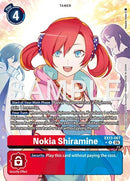 Image for Nokia Shiramine (Alternate Art) (EX13-067 R) (Chivalrous XIII) (EX-13) - Digimon Card Game