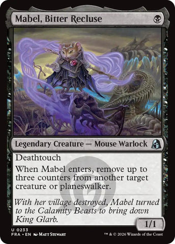 Mabel, Bitter Recluse (233) (Reality Fracture)
