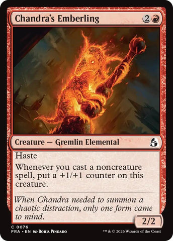 Chandra's Emberling (76) (Reality Fracture)