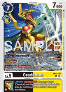 Image for Grademon (EX13-057 U) (Chivalrous XIII) (EX-13) - Digimon Card Game