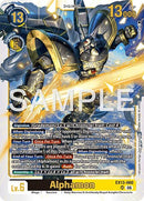 Image for Alphamon (EX13-060 UR) (Chivalrous XIII) (EX-13) - Digimon Card Game