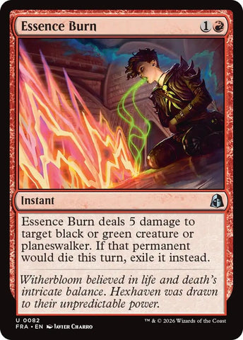 Essence Burn (82) (Reality Fracture)