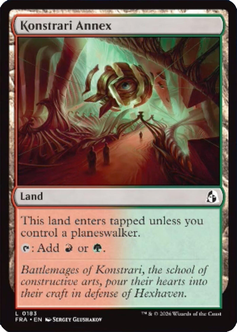 Konstrari Annex (183) (Reality Fracture)