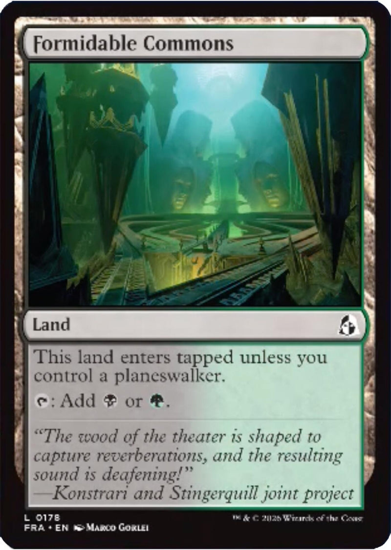 Formidable Commons (178) (Reality Fracture)
