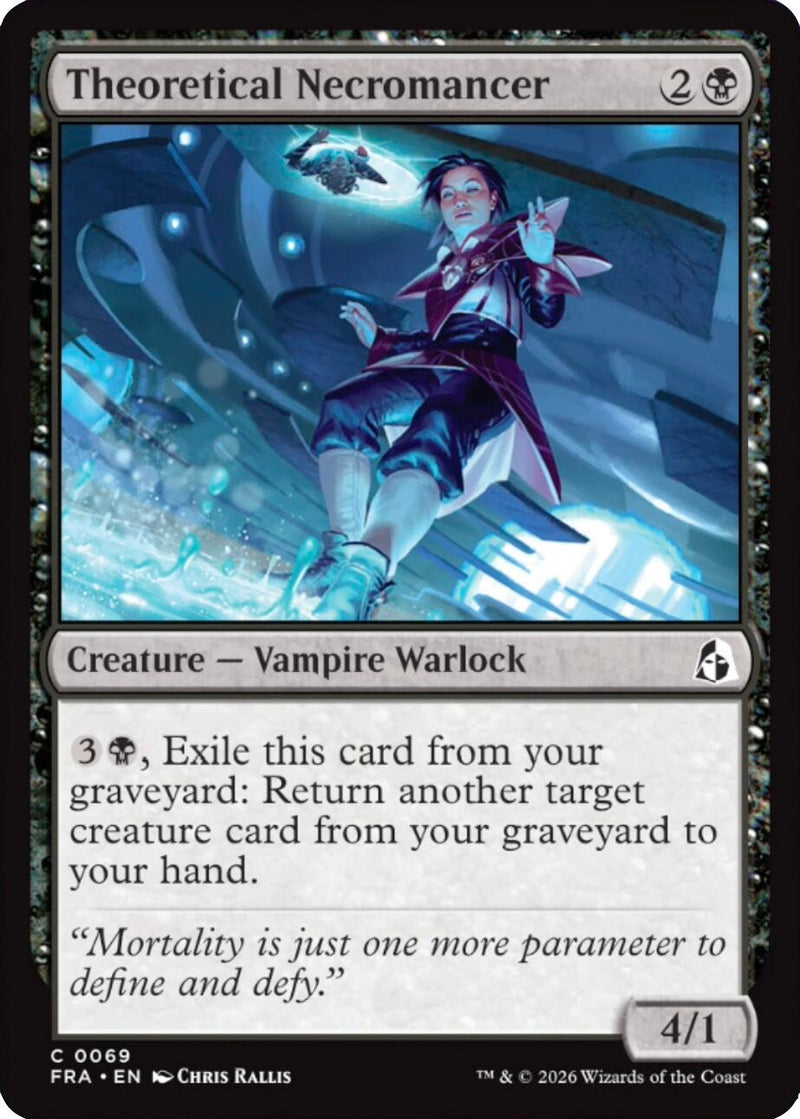 Image for Theoretical Necromancer (69) (Reality Fracture) (FRA) - Magic: The Gathering
