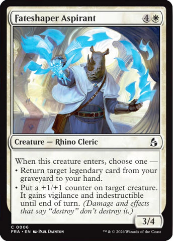 Fateshaper Aspirant (6) (Reality Fracture)