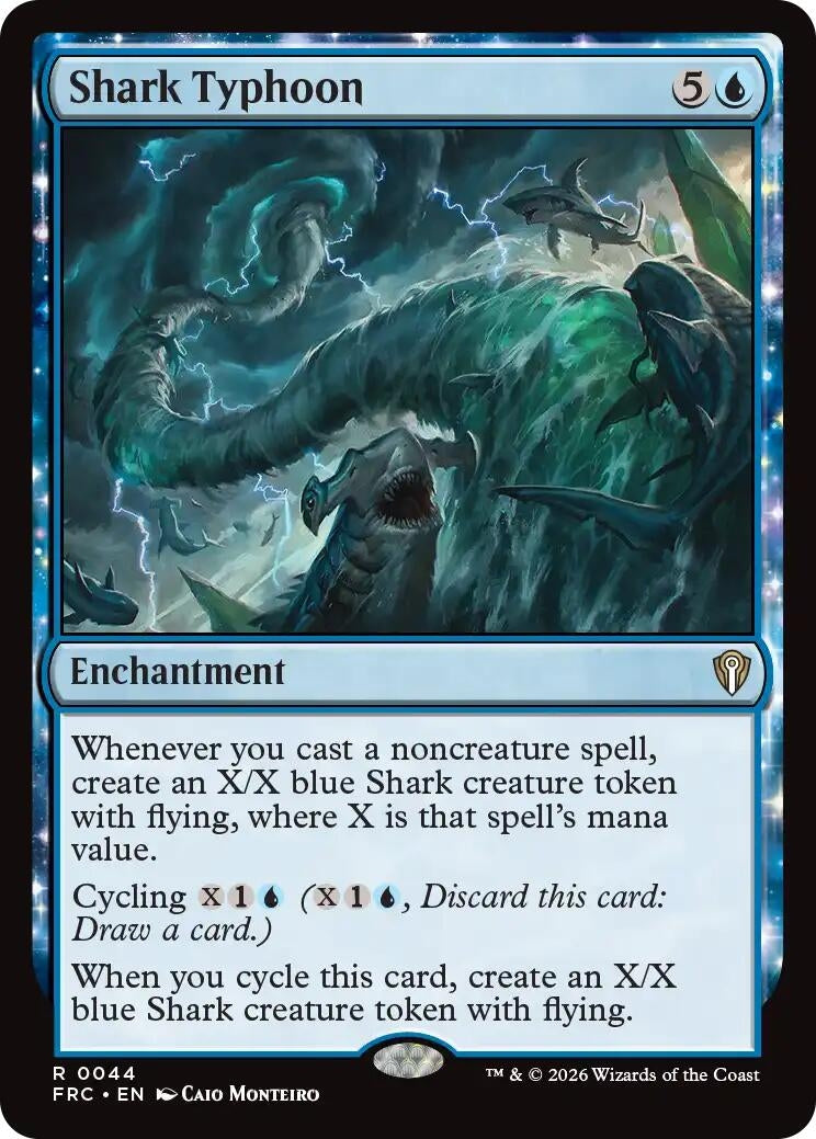 Image for Shark Typhoon (44) (Commander: Reality Fracture) (FRC) - Magic: The Gathering