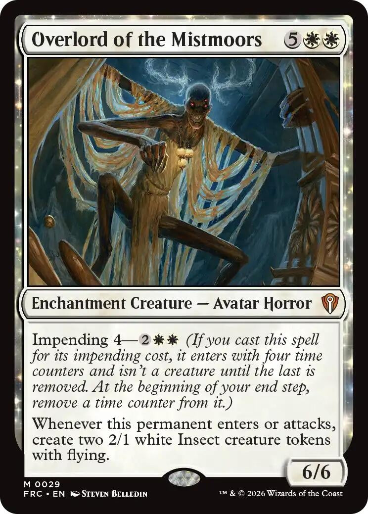 Image for Overlord of the Mistmoors (29) (Commander: Reality Fracture) (FRC) - Magic: The Gathering