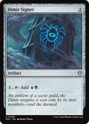 Image for Dimir Signet (56) (Commander: Reality Fracture) (FRC) - Magic: The Gathering