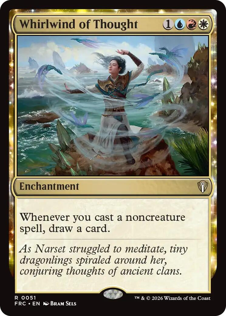 Image for Whirlwind of Thought (51) (Commander: Reality Fracture) (FRC) - Magic: The Gathering