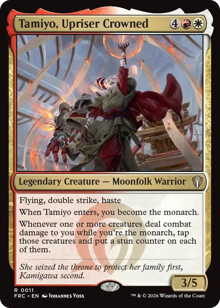 Image for Tamiyo, Upriser Crowned (11) (Commander: Reality Fracture) (FRC) - Magic: The Gathering