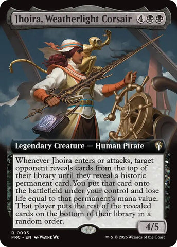 Jhoira, Weatherlight Corsair (Extended Art) (93) (Reality Fracture)