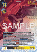 Image for Alphamon (SP) (EX13-060 UR) (Chivalrous XIII) (EX-13) - Digimon Card Game