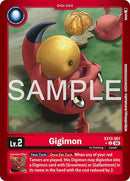 Image for Gigimon (Limited Foil) (EX13-001 U) (Chivalrous XIII) (EX-13) - Digimon Card Game
