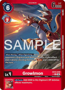 Image for Growlmon (Limited Foil) (EX13-010 C) (Chivalrous XIII) (EX-13) - Digimon Card Game